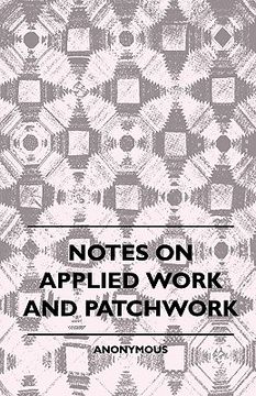 portada notes on applied work and patchwork