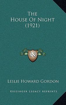 portada the house of night (1921) (in English)