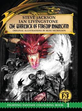 portada The Warlock of Firetop Mountain Colouring Book (en Inglés)