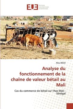 portada Analyse du fonctionnement de la chaîne de valeur bétail au Mali (in French)