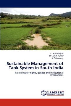 portada sustainable management of tank system in south india (in English)