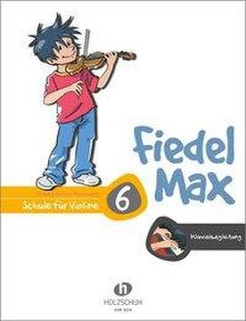 portada Fiedel-Max 6 Violine - Klavierbegleitung (en Alemán)