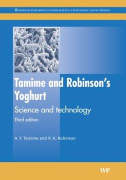 portada Tamime and Robinson's Yoghurt: Science and Technology (in English)