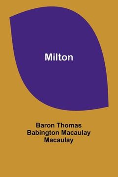 portada Milton (in English)