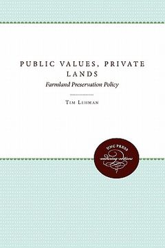 portada public values, private lands (in English)