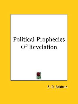 portada political prophecies of revelation (en Inglés)