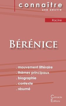 portada Fiche de lecture Bérénice de Racine (Analyse littéraire de référence et résumé complet) 