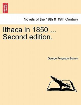 portada ithaca in 1850 ... second edition. (in English)