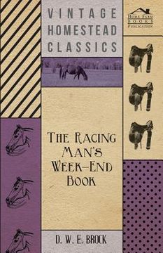 portada the racing man's week-end book (in English)