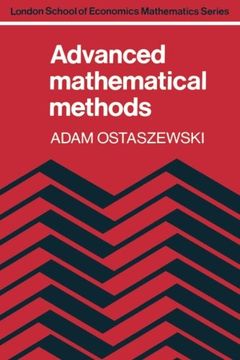 portada Advanced Mathematical Methods Paperback (London School of Economics Mathematics) (en Inglés)