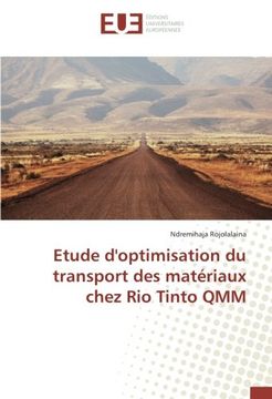 portada Etude d'optimisation du transport des matériaux chez Rio Tinto QMM (French Edition)