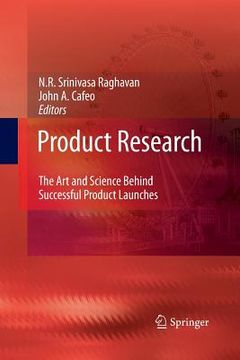 portada Product Research: The Art and Science Behind Successful Product Launches (en Inglés)