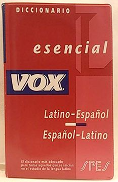 portada Diccionario Esencial vox Latino-Español, Español-Latino 