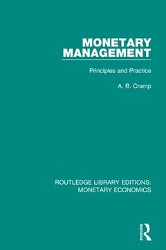portada Monetary Management: Principles and Practice (in English)