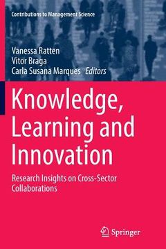 portada Knowledge, Learning and Innovation: Research Insights on Cross-Sector Collaborations