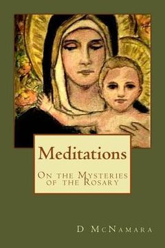 portada Meditations: On The Mysteries of the Rosary (en Inglés)