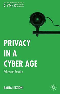 portada Privacy in a Cyber Age: Policy and Practice (Palgrave Studies in Cybercrime and Cybersecurity) (en Inglés)