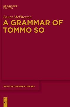 portada A Grammar of Tommo so (en Inglés)