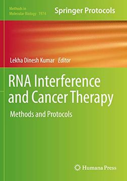 portada RNA Interference and Cancer Therapy: Methods and Protocols