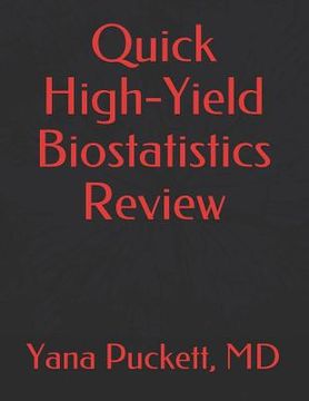 portada Quick High-Yield Biostatistics Review (en Inglés)