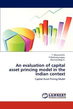 portada an evaluation of capital asset princing model in the indian context (in English)