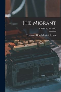 portada The Migrant; v.63: no.4 (1992: Dec.) (in English)