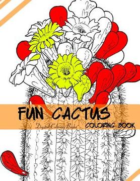 portada Fun Cactus Coloring Book (en Inglés)