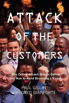 portada attack of the customers (en Inglés)