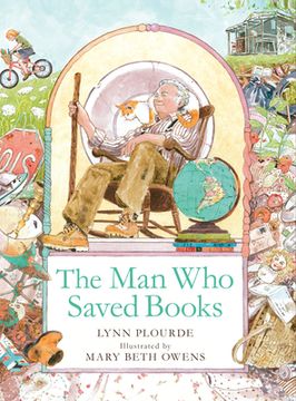 portada The man who Saved Books (in English)