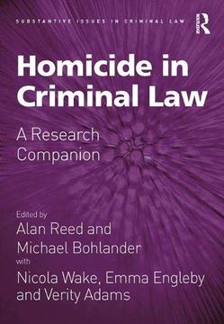 portada Homicide in Criminal Law: A Research Companion (en Inglés)