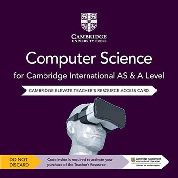 portada Cambridge International as & a Level Computer Science Elevate Teacher'S Resource Access Card 