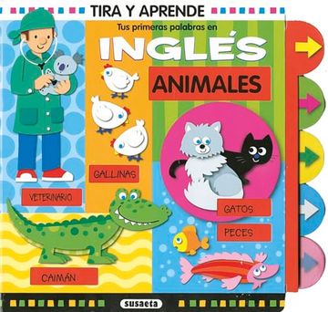 portada Tus Primeras Palabras en Ingles. Animales (in Spanish)