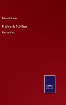 portada Erzählende Schriften: Neunter Band (en Alemán)