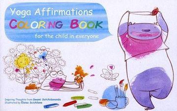portada Yoga Affirmations Coloring Book: For the Child in Everyone (in English)