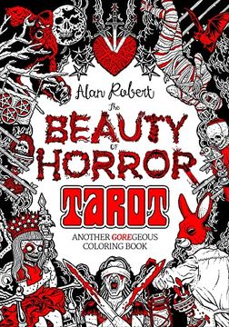 portada Beauty of Horror Tarot Coloring bk