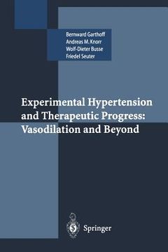 portada experimental hypertension and therapeutic progress: vasodilation and beyond (en Inglés)