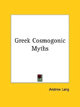 portada greek cosmogonic myths (en Inglés)