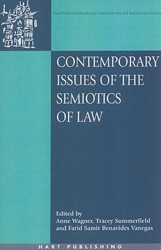 portada contemporary issues of the semiotics of law: cultural and symbolic analyses of law and global context (in English)