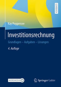 portada Investitionsrechnung: Grundlagen - Aufgaben - Lösungen (en Alemán)