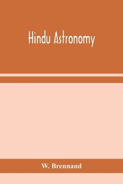 portada Hindu astronomy (en Inglés)