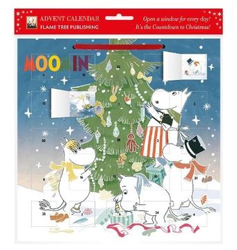 portada Moomin Advent Calendar (With Stickers) (en Inglés)