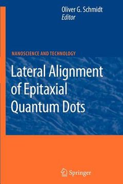 portada lateral alignment of epitaxial quantum dots (in English)