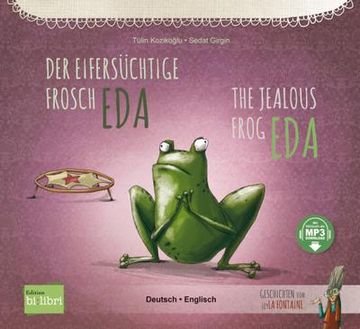 portada Der Eifersüchtige Frosch Eda. Deutsch-Englisch