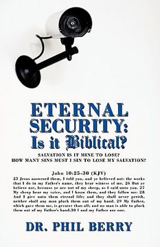 portada eternal security - is it biblical? (en Inglés)