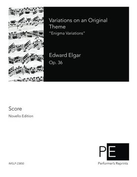 portada Variations on an Original Theme: Enigma Variations