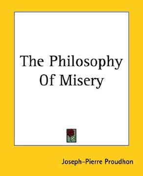 portada the philosophy of misery (en Inglés)