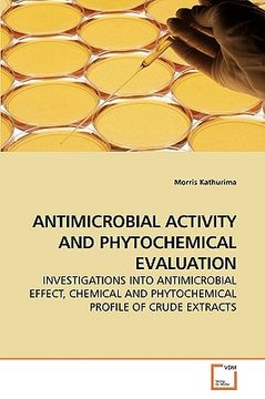 portada antimicrobial activity and phytochemical evaluation (en Inglés)