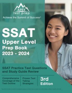 portada Ssat Upper Level Prep Book 2023-2024: Ssat Practice Test Questions and Study Guide Review: [3Rd Edition] (in English)