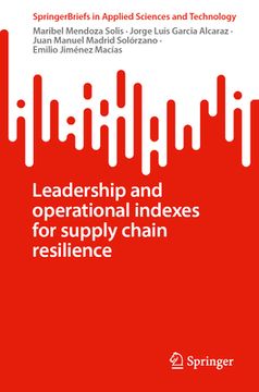 portada Leadership and Operational Indexes for Supply Chain Resilience