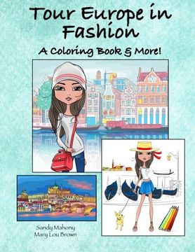 portada Tour Europe in Fashion: A Coloring Book & More!